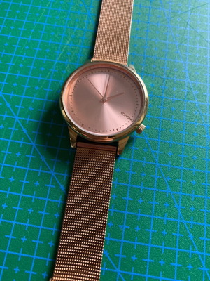 Komono quartz watch rose gold like new