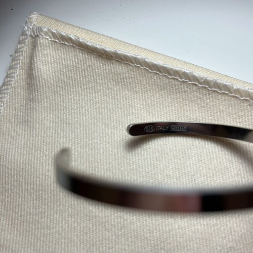 Maison Margiela cuff link bracelet silver 925, new