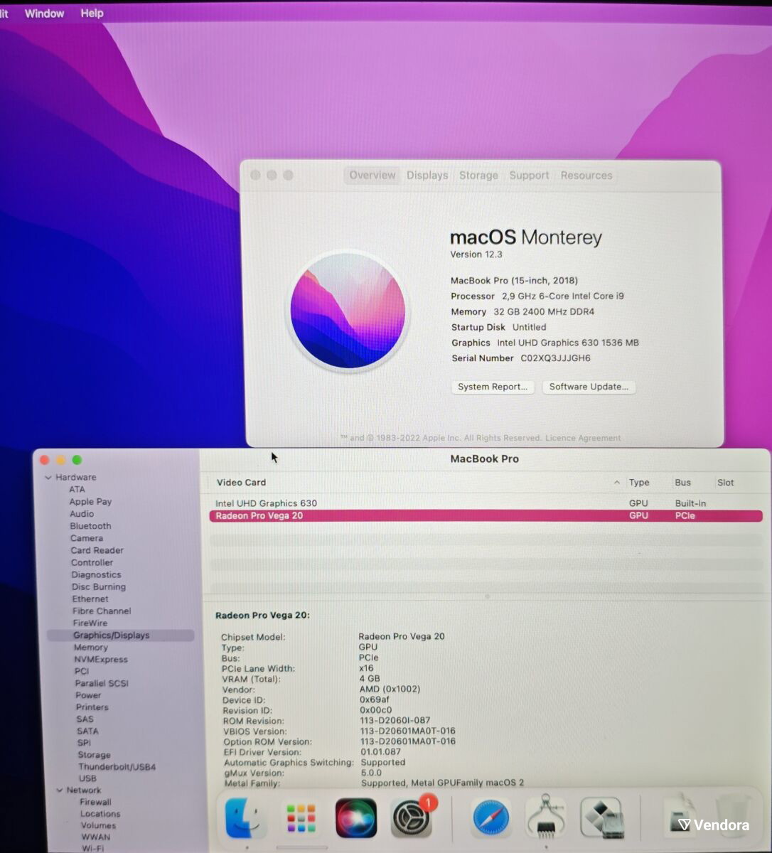 MacBook Pro 2018 15