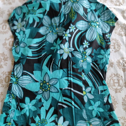 Satsuma shirt with embroidered sequins