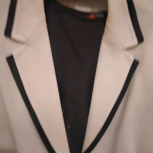 Basler jacket used, white, size M