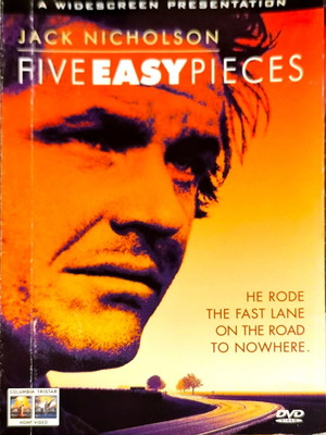Five Easy Pieces DVD drama movie with Jack Nicholson used, Greek subtitles