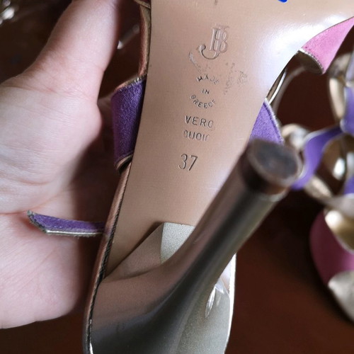 J.Bournazos sandals used, size 37, pink