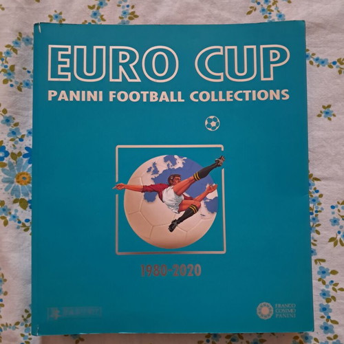 Euro Cup Panini football collections 1980-2020 album