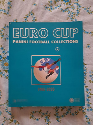 Euro Cup Panini football collections 1980-2020 album