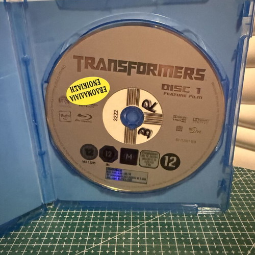 Transformers complete Blu-Ray collection used with Greek subtitles