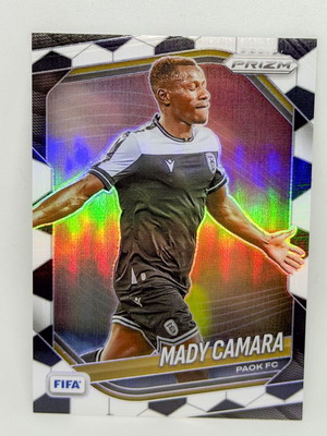 Panini FIFA Prizm 2025/26 Mady Camara Soccer Ball Prizm Parallel card brand new