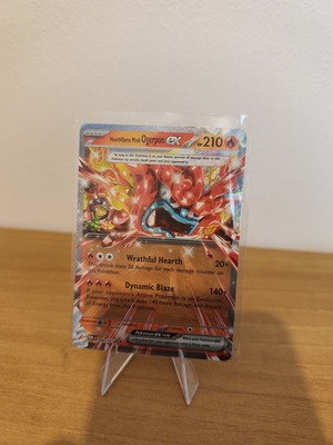 Pokémon Hearthflame Mask Ogerpon ex 040/167 card near mint