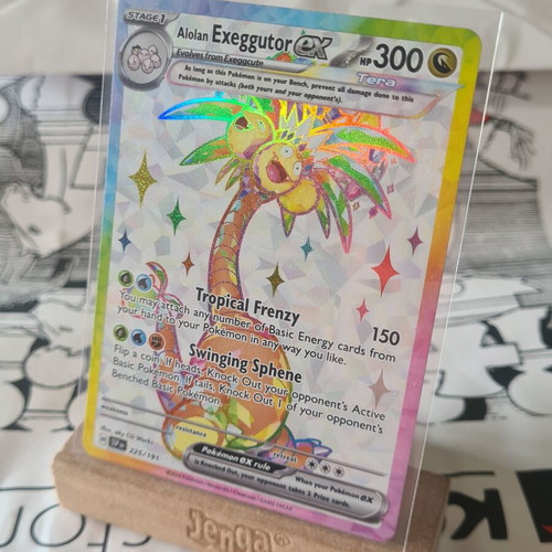 Alolan Exeggutor EX 225/191 Surging Sparks Holo Ultra Rare new