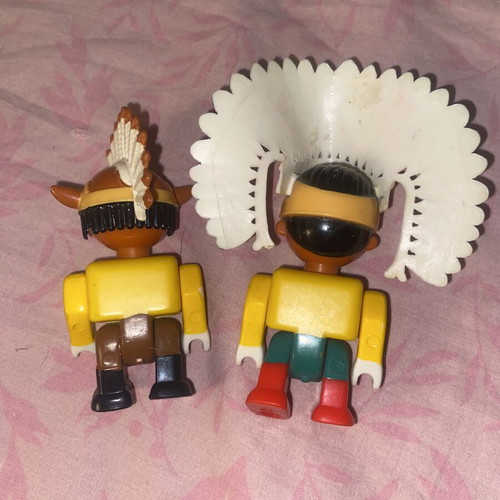 Vintage Pocket Pocahontas figures used, Keenway 90s