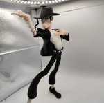 Michael Jackson 3D printed figure, approx. 25 cm