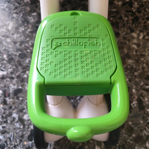 Chillafish balance bike used, green for toddlers