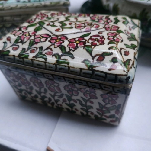 Ceramic vases used from Isnik, Kütahya and Çanakkale, set of 3