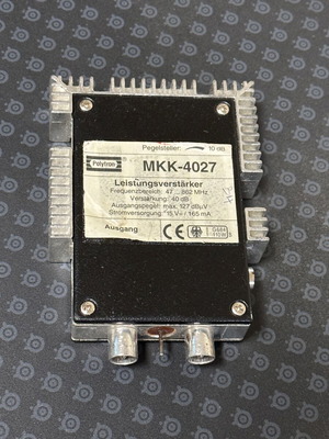 Polytron MKK-4027 ενισχυτής σήματος για CATV MATV κεραίες 47-862 MHz