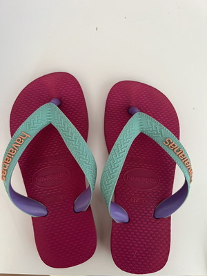 Havaianas flip flops for girls, size 29-30 EU
