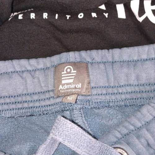 Admiral tracksuit set used, gray and blue, size M