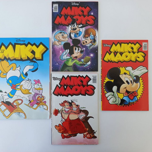 Miky Maous comics like new, pack of 4 (2018-2021)