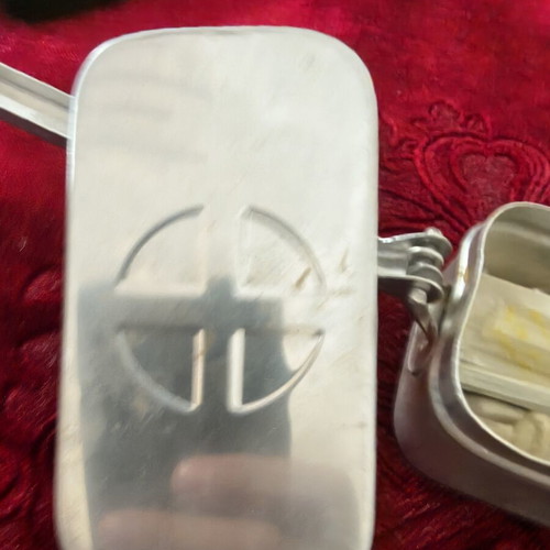 Vintage Spadaro Ventura medical sterilization and syringe set
