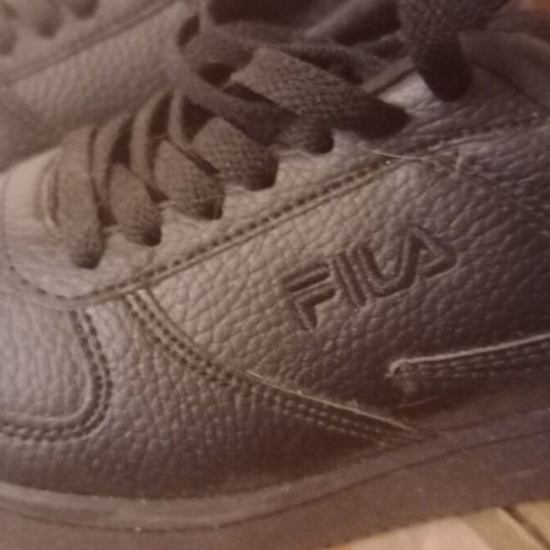 Fila women's athletic shoes like new, black, size 36.5