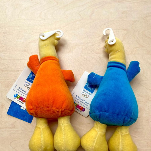 Phoebus and Athena collectible mascots Athens 2004 Olympics new