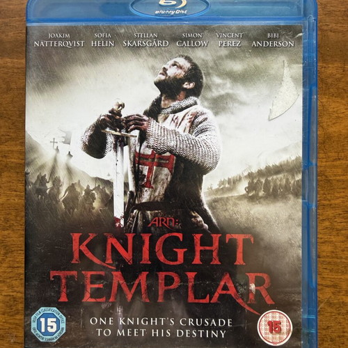 Arn Knight Templar Blu-ray like new with English subtitles