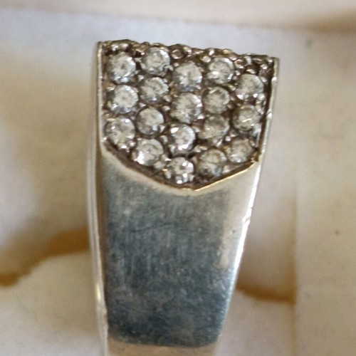 Women's silver 925 ring used with zircon stones