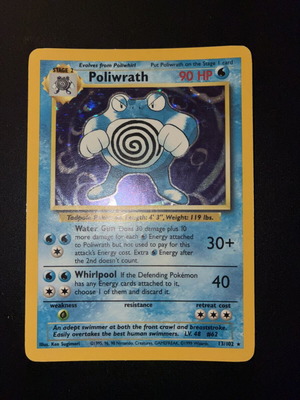 Poliwrath κάρτα Pokémon TCG μεταχειρισμένη