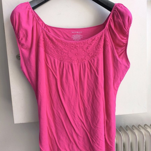 Pink XL 100% cotton t-shirt like new