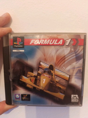 Formula 1 PlayStation 1 PAL μεταχειρισμένο με κουτί και δίσκο
