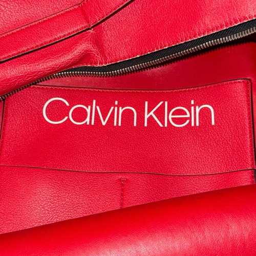 Calvin Klein backpack bag used, red
