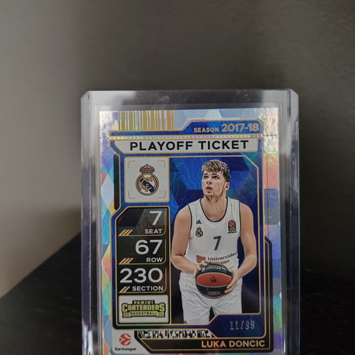 Luka Doncic Panini Euroleague Contenders Basketball Card 2025-26 like new