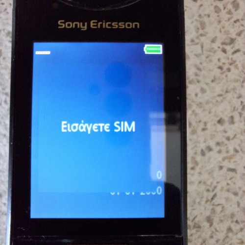 Sony Ericsson Cedar J108i used mobile phone with charger