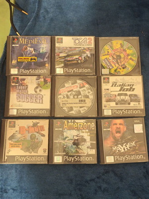 Sony PlayStation 1 πακέτο 9 παιχνιδιών