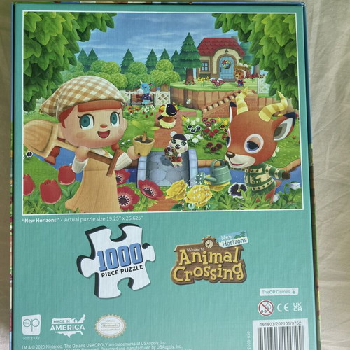 Animal Crossing 1000-piece puzzle