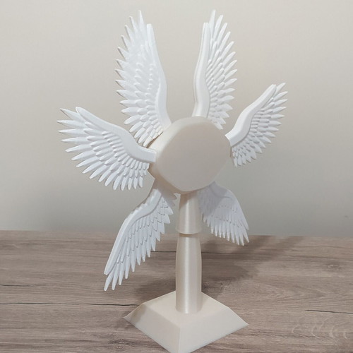 Biblically Accurate Angel figure new 3D printed angel