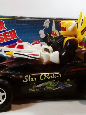 Vintage 1985 Son Al Toys Star Cruiser Sectaurs MOTU Blackstar παιχνίδι με μπαταρία σαν καινούργιο