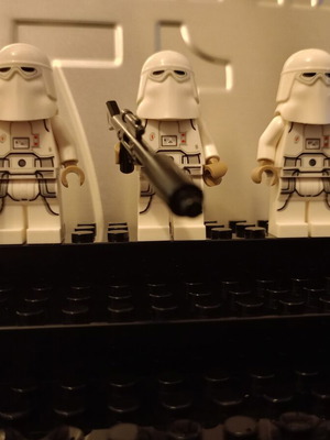 Lego Star Wars Snowtrooper Minifigures set of 3, like new