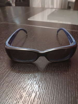 Dolce & Gabbana men's sunglasses used, 1990s, black and blue
