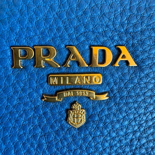 Prada Crossbody Bag Blue Like New