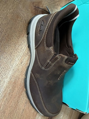 Clarks sports shoes new, brown, size 39.5