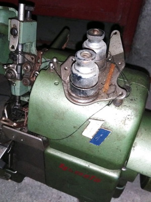 Cutting sewing machine used without base pentaklonos