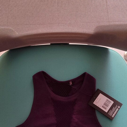 Energetics women's sports bra without padding, dark purple, new