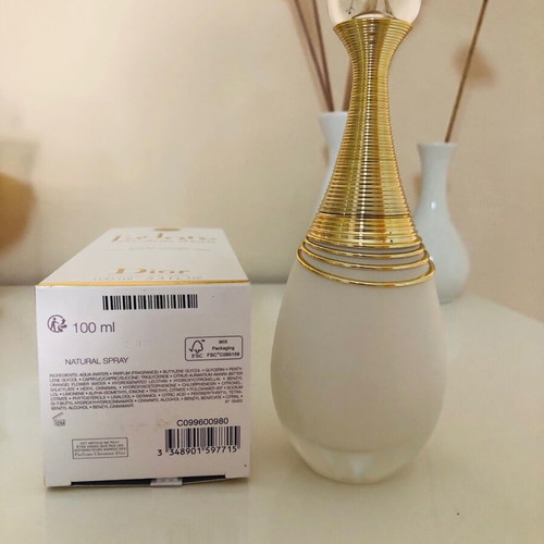 Dior Jadore Parfum d'eau Eau de Parfum 100 ml new, alcohol free