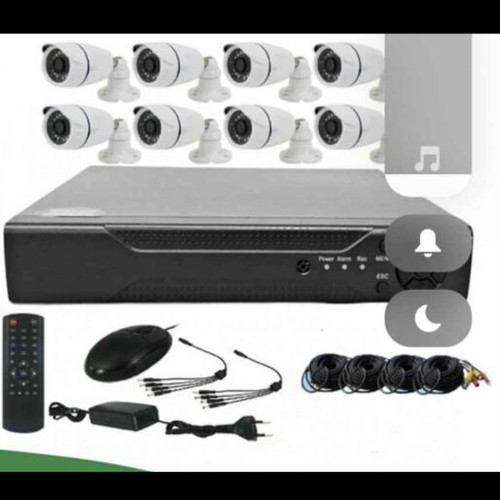 Set of 8 cameras with DVR and 1TB hard drive new