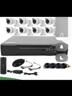 Set of 8 cameras with DVR and 1TB hard drive new