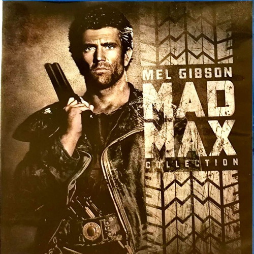 Mad Max Collection Blu-Ray μεταχειρισμένο, σετ 3 δίσκων χωρίς υπότιτλους