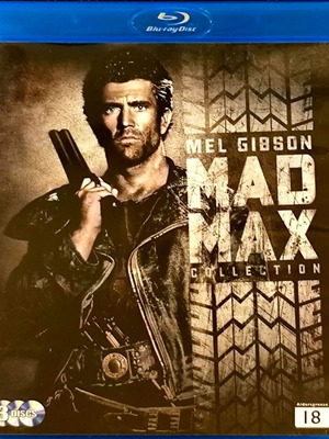 Mad Max Collection Blu-Ray μεταχειρισμένο, σετ 3 δίσκων χωρίς υπότιτλους
