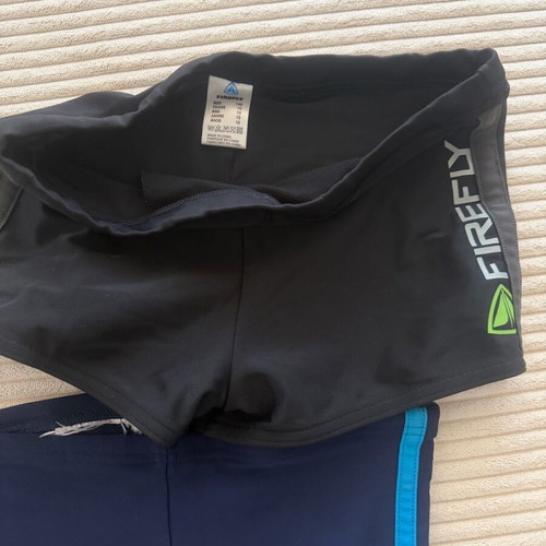 Adidas and Firefly boys' swim shorts set 8-10 years like new