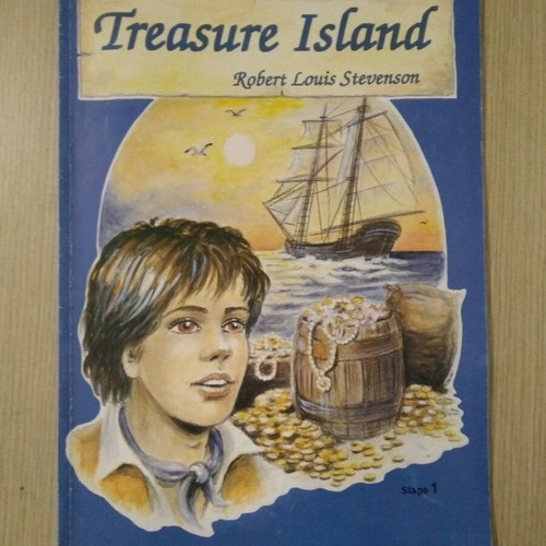 Treasure Island book by Robert Louis Stevenson new, English