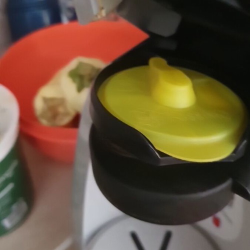 Tassimo espresso coffee machine with cleaning pod